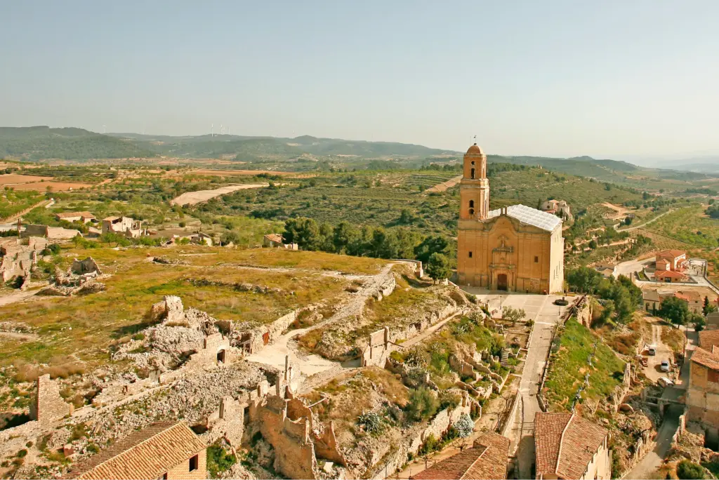 Antiga església de Corbera d'Ebre