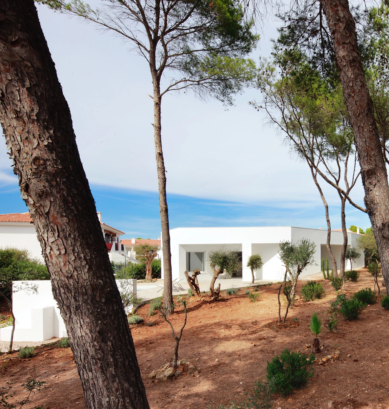 4 Porches and 4 Skylights House
